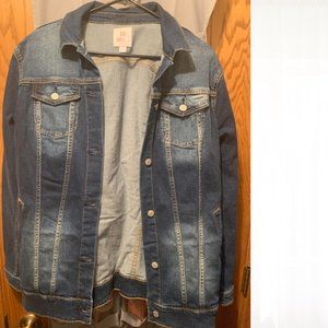 LuLaRoe Denim Jaxon Jacket--XL